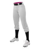Alleson Athletic 615PSW Women's Belted Speed Premi White