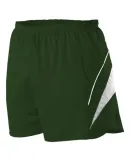 Alleson Athletic R1LFP Loose Fit Track Shorts in Forest/ white