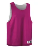 Alleson Athletic LP001Y Youth Lacrosse Reversible  in Hot pink/ white