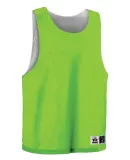 Alleson Athletic LP001Y Youth Lacrosse Reversible  in Lime/ white