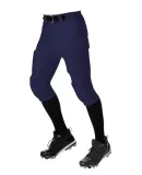 Alleson Athletic 675NF No Fly Football Pants with  Navy