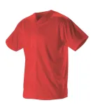 Alleson Athletic 52MFFJ Dura Light Mesh Baseball J Red