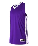 Alleson Athletic 538JY Youth Single Ply Basketball Purple/ White