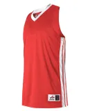 Alleson Athletic 538JY Youth Single Ply Basketball Red/ White