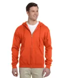 993 Jerzees 8 oz. NuBlend® 50/50 Full-Zip Hood in Burnt orange