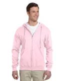 993 Jerzees 8 oz. NuBlend® 50/50 Full-Zip Hood in Classic pink