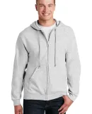 993 Jerzees 8 oz. NuBlend® 50/50 Full-Zip Hood in Ash