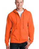 993 Jerzees 8 oz. NuBlend® 50/50 Full-Zip Hood in Safety orange