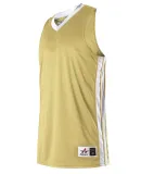 Alleson Athletic 538JW Women's Single Ply Basketba Vegas Gold/ White