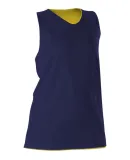 Alleson Athletic 506CRW Women's Reversible Racerba Navy/ Gold