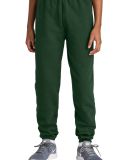 Jerzees 973B Youth 8 oz. NuBlend 50/50 Sweatpants in Forest green