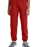 Jerzees 973B Youth 8 oz. NuBlend 50/50 Sweatpants in True red