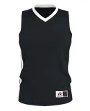 Alleson Athletic 538J Single Ply Basketball Jersey Black/ White