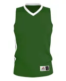 Alleson Athletic 538J Single Ply Basketball Jersey Kelly/ White