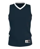 Alleson Athletic 538J Single Ply Basketball Jersey Navy/ White