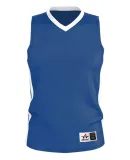 Alleson Athletic 538J Single Ply Basketball Jersey Royal/ White