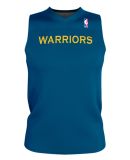 Alleson Athletic A105LY Youth NBA Logo'd Reversibl in Golden state warriors