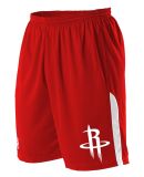 Alleson Athletic A205LY Youth NBA Logo'd Game Shor in Houston rockets