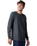 Russel Athletic 600LRUS Unisex Cotton Classic Long in Charcoal grey