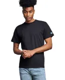 Russel Athletic 600MRUS Unisex Cotton Classic T-Sh in Black ink