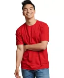 Russel Athletic 600MRUS Unisex Cotton Classic T-Sh in True red