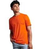 Russel Athletic 64STTM Unisex Essential Performanc in Burnt orange