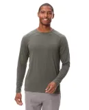 Threadfast Apparel 382LS Unisex Impact Long-Sleeve in Army