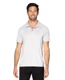 Threadfast Apparel 382PL Unisex Impact Polo in Heather grey