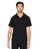 Threadfast Apparel 382PL Unisex Impact Polo in Black