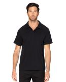 Threadfast Apparel 382PL Unisex Impact Polo in Black