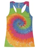 Tie-Dye 3400 Ladies' Racerback Tank ETERNITY