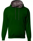 A4 Apparel N4279 Men's Sprint Tech Fleece Hooded S FOREST