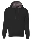 A4 Apparel N4279 Men's Sprint Tech Fleece Hooded S BLACK