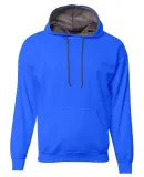 A4 Apparel N4279 Men's Sprint Tech Fleece Hooded S ROYAL