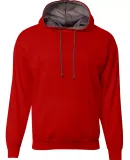 A4 Apparel N4279 Men's Sprint Tech Fleece Hooded S SCARLET