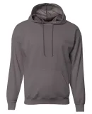 A4 Apparel N4279 Men's Sprint Tech Fleece Hooded S GRAPHITE