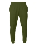 A4 Apparel N6213 Men's Sprint Tech Fleece Jogger MILITARY GREEN