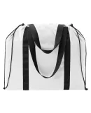 BAGedge BE271 Durable Cinch Tote WHITE
