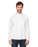 Core 365 CE110 Unisex Ultra UVP™ Long-Sleeve Rag in White