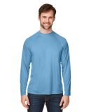 Core 365 CE110 Unisex Ultra UVP™ Long-Sleeve Rag in Columbia blue