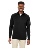 Core 365 CE801 Unisex Fusion ChromaSoft™ Fleece  BLACK