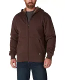 Dickies Workwear TW457 Men's Sherpa-Lined Full-Zip CHOCOLATE HEATHR