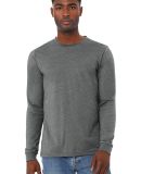 Bella + Canvas 3501CVC Unisex CVC Jersey Long-Slee in Deep heather
