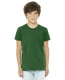 Bella+Canvas 3001Y 100% Cotton Youth Jersey T-Shir in Kelly