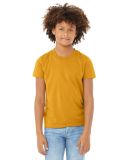 Bella+Canvas 3001Y 100% Cotton Youth Jersey T-Shir in Mustard