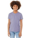 Bella+Canvas 3001Y 100% Cotton Youth Jersey T-Shir in Dark lavender