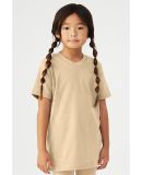 Bella+Canvas 3001Y 100% Cotton Youth Jersey T-Shir in Soft cream
