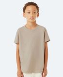 Bella+Canvas 3001Y 100% Cotton Youth Jersey T-Shir in Tan