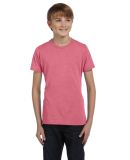 Bella+Canvas 3001Y 100% Cotton Youth Jersey T-Shir in Red triblend