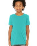 Bella+Canvas 3001Y 100% Cotton Youth Jersey T-Shir in Teal